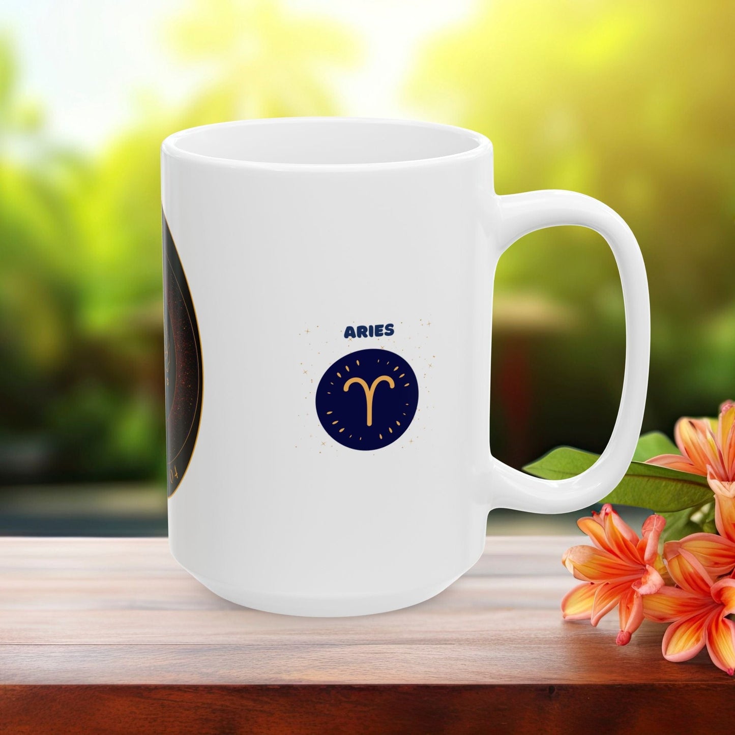 Printify Mug Personalized Aries Zodiac Mug