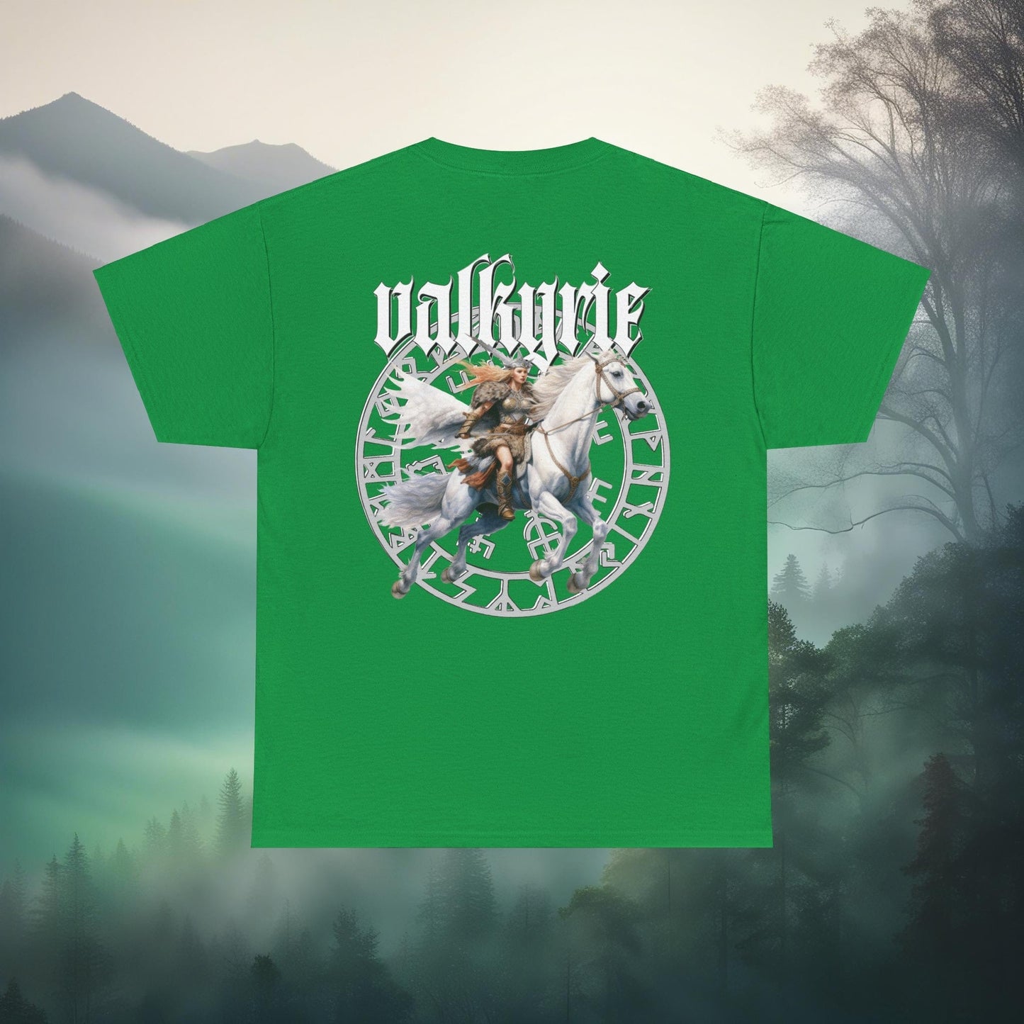 Printify T-Shirt Irish Green / S Viking T-Shirt | Perfect Gift for Viking Enthusiast | Norse Mythology Tee