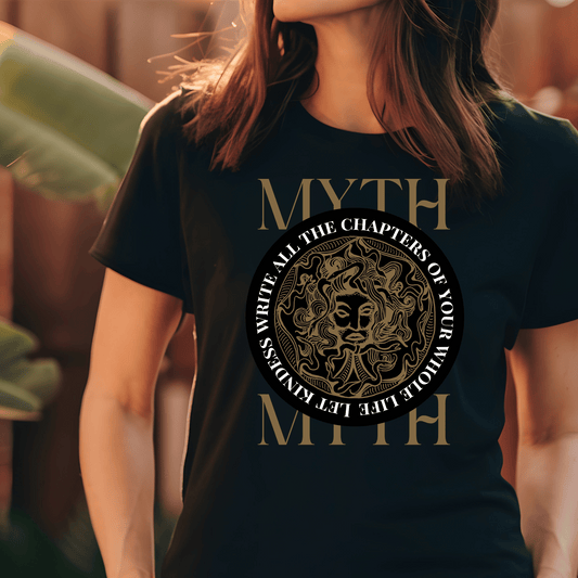 Printify T-Shirt MYTH Unisex Tee - Mythical Gift Idea for Fantasy Lovers| Mythology Gift for Him or Her