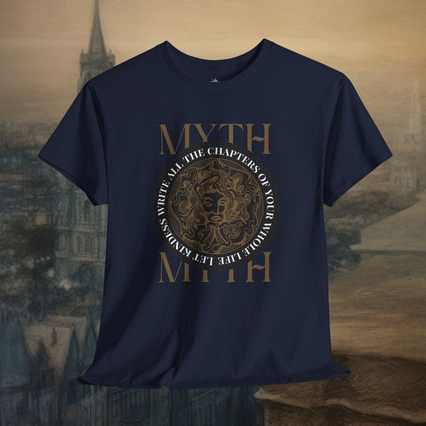 Printify T-Shirt Navy / S MYTH Unisex Tee - Mythical Gift Idea for Fantasy Lovers| Mythology Gift for Him or Her