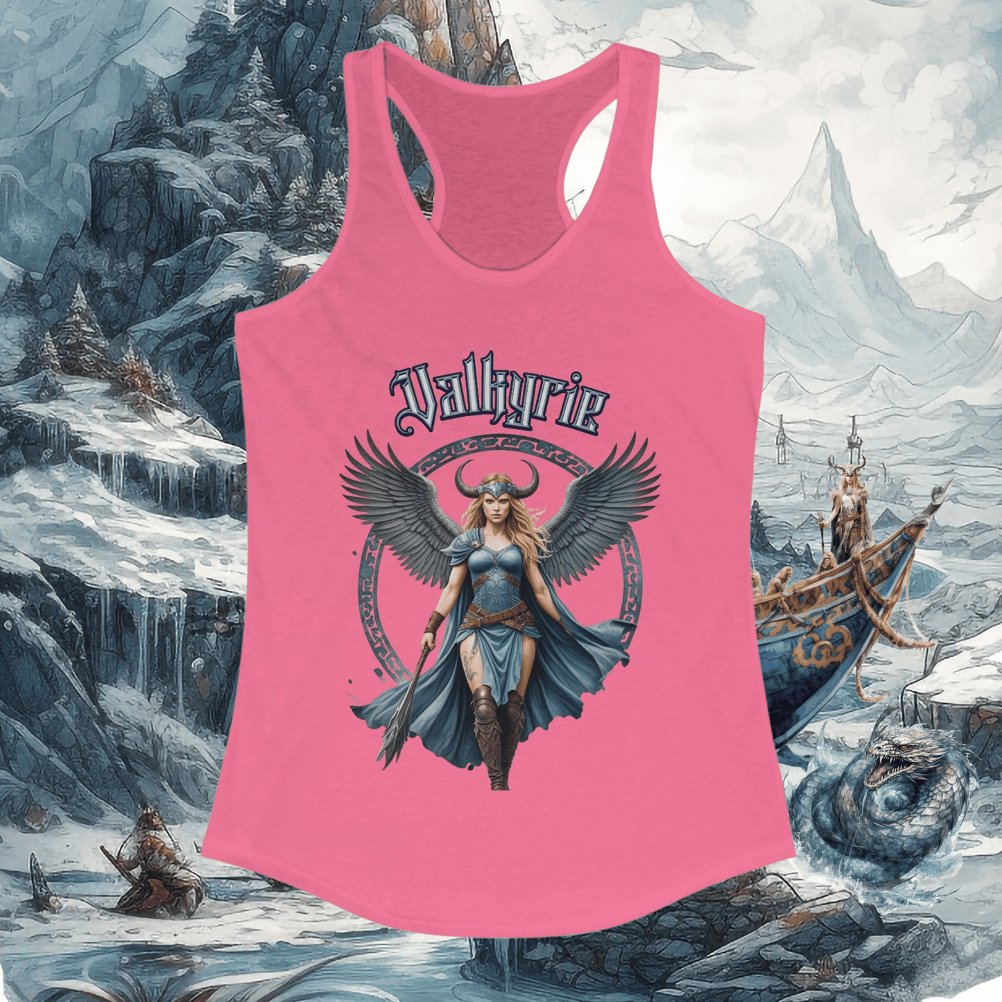 Valkyrie Norse Mythology Tank Top